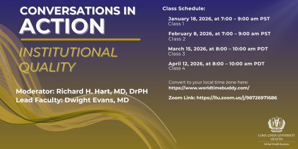 Conversations in Action class dates and time