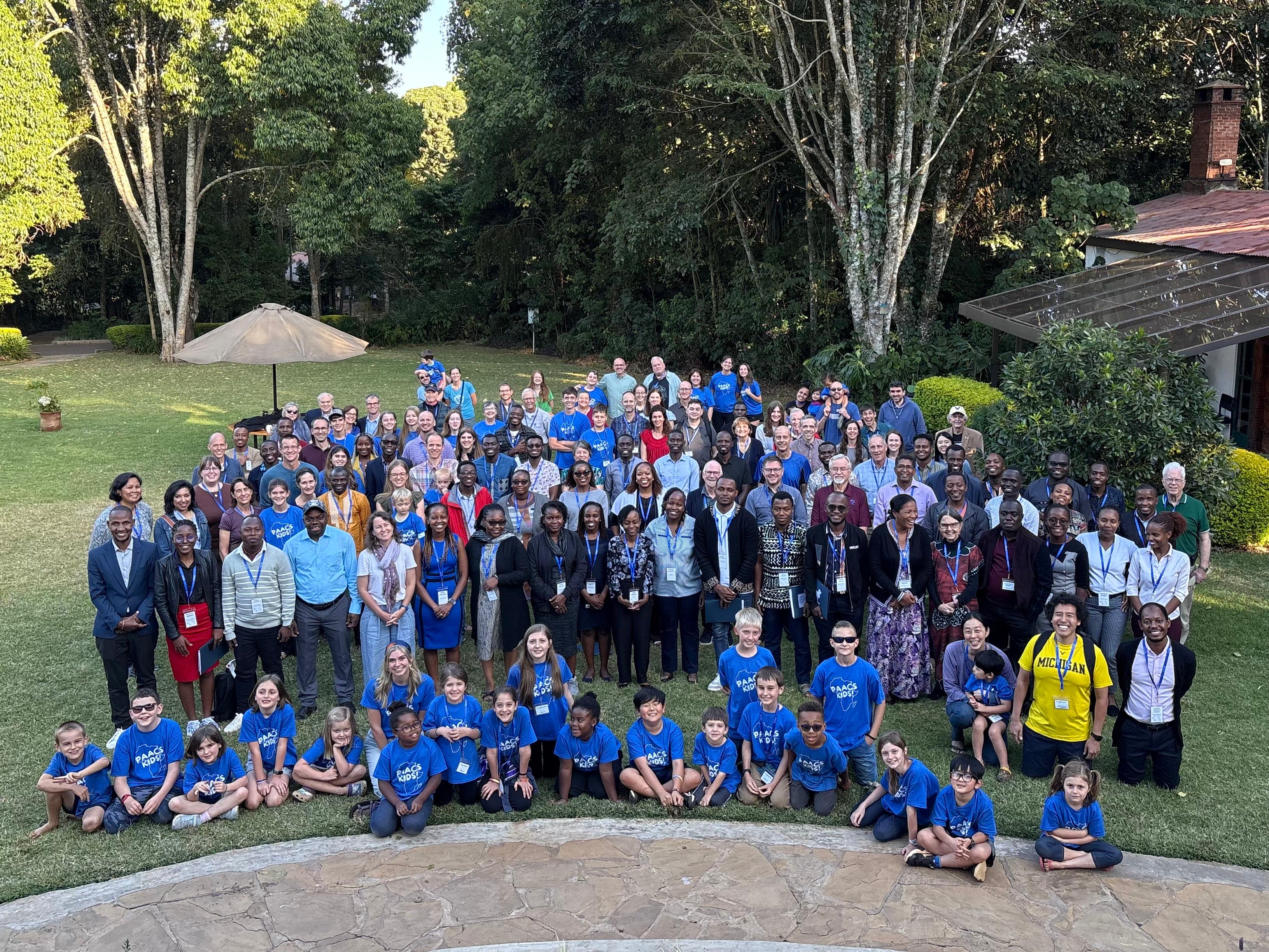PAACS conference attendees gather together for group photo