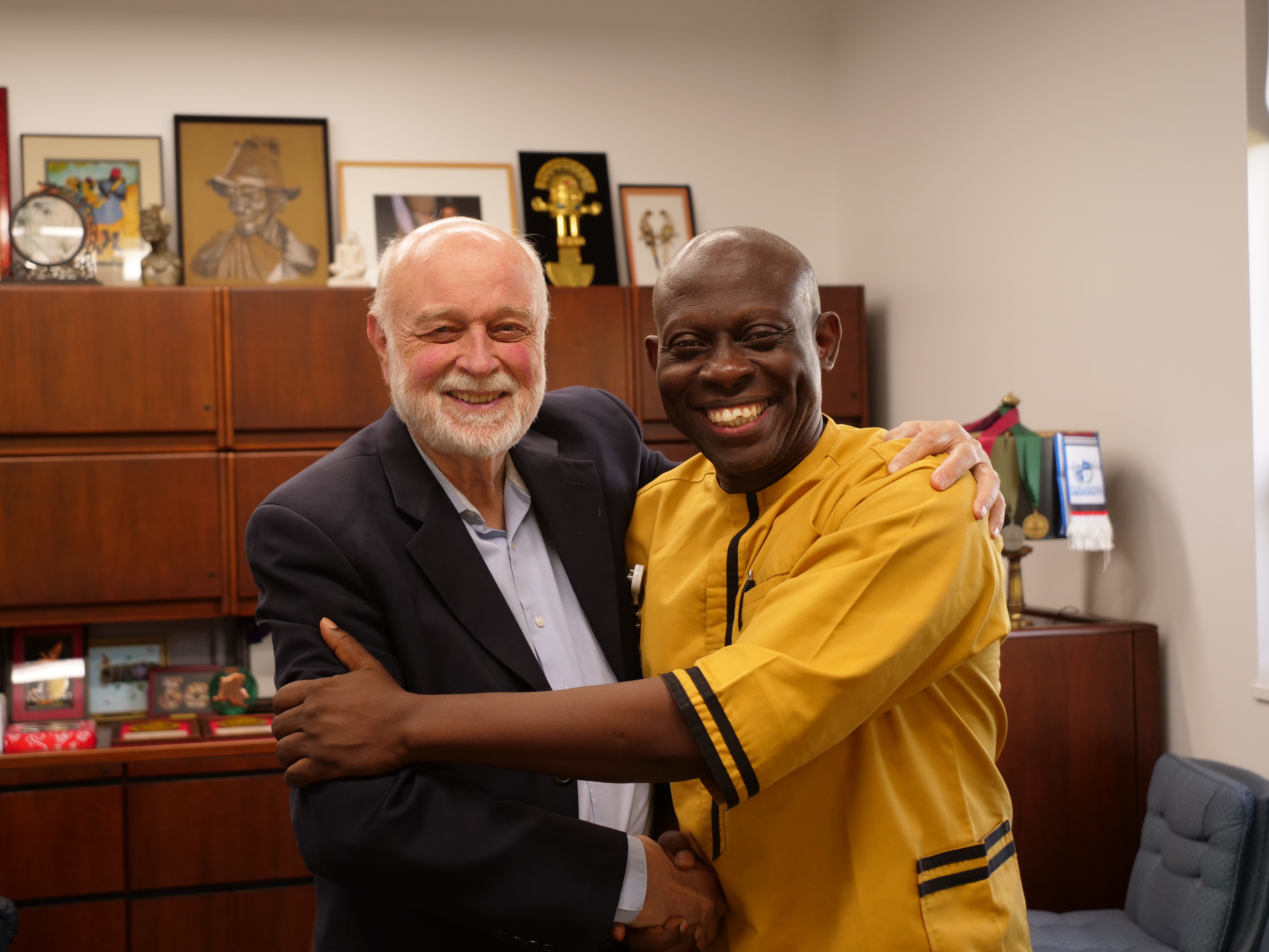 Dr. John Obafemi Sotunsa and Dr. Richard Hart