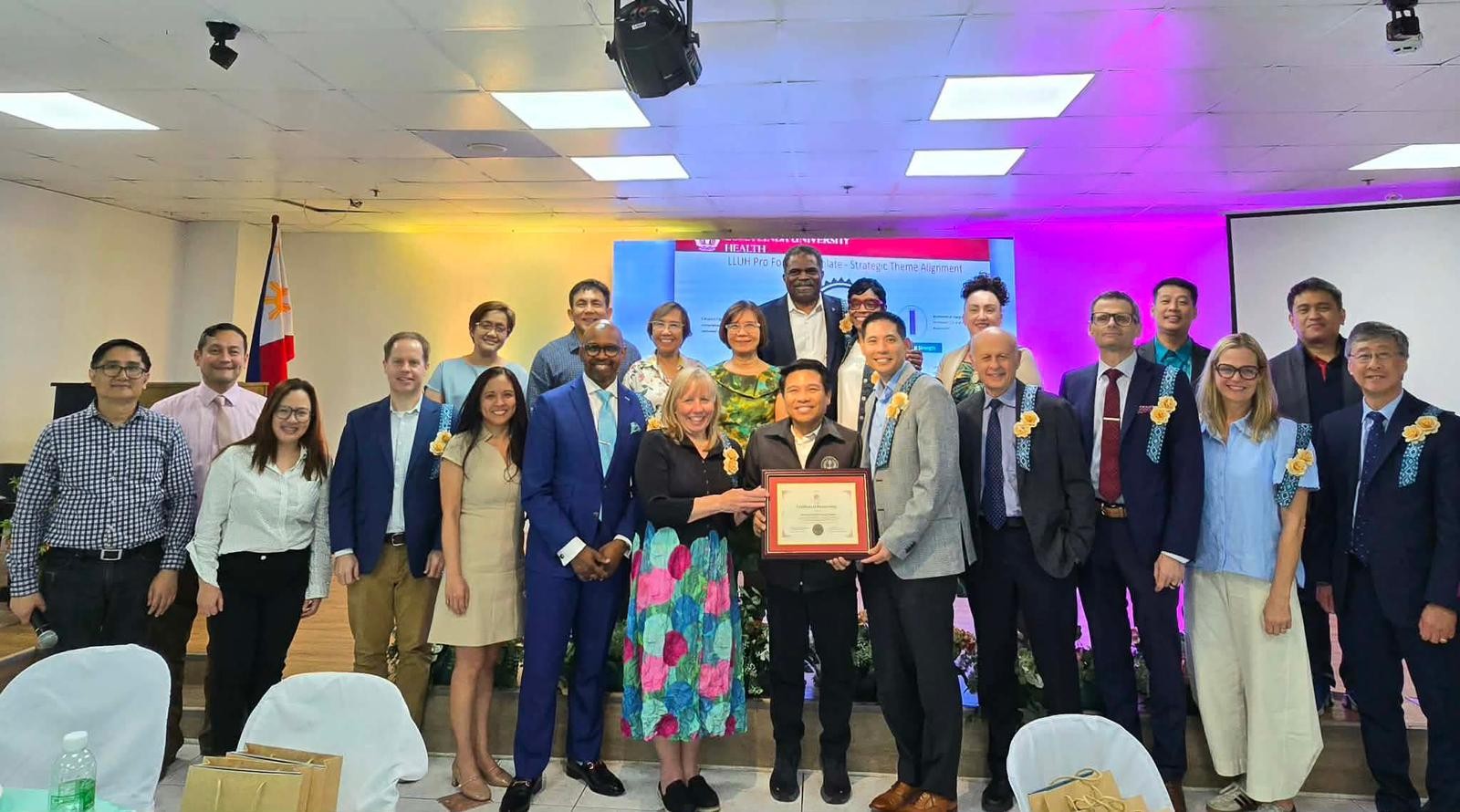 A closing dinner hosted by Adventist Medical Center Manila brought LLUH leadership and partners together to conclude the conference.