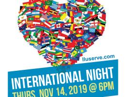 SIMS International Night: Thursday, Nov. 14 @ 6pm