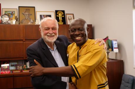 Dr. John Obafemi Sotunsa and Dr. Richard Hart