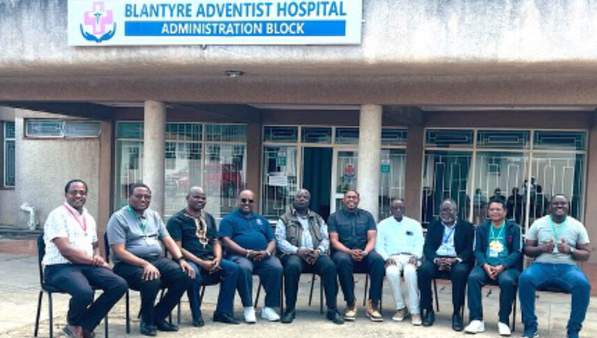 chaplains sitting in Africa