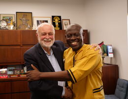 Dr. John Obafemi Sotunsa and Dr. Richard Hart