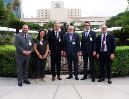 Centro Universitário Adventista de São Paulo Leaders with Loma Linda University Health President Richard Hart