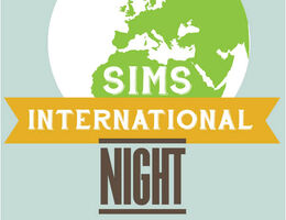 Ad for SIMS International Night